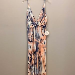 Woman’s Backless Dress